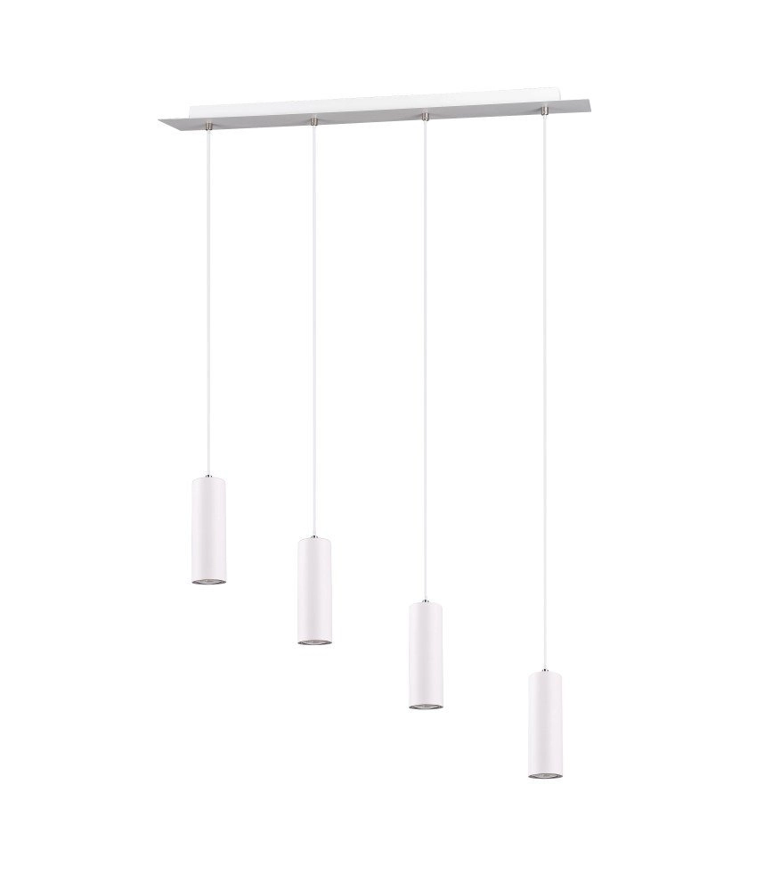 Hanglamp Marley 4-lichts wit Trio 4017807408751