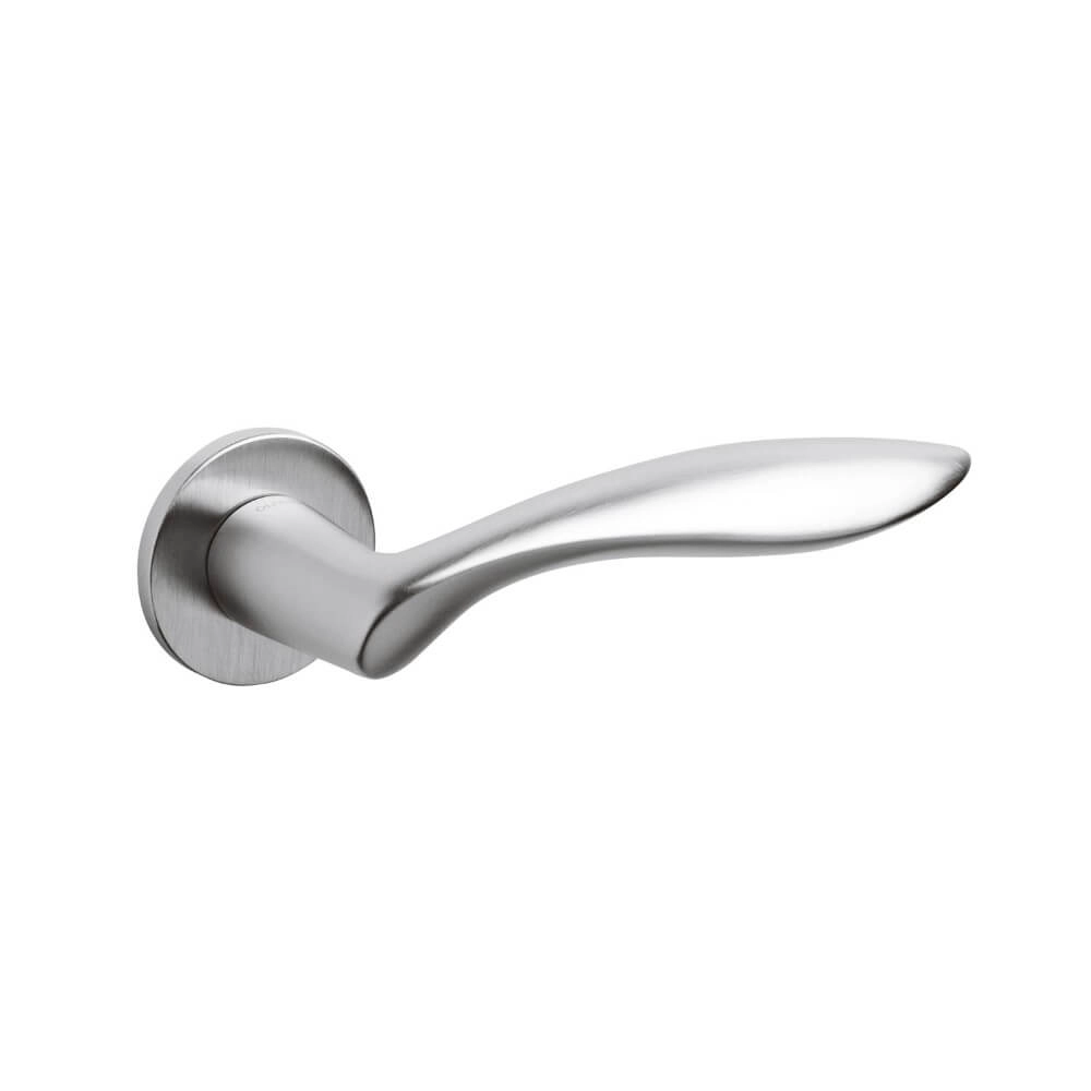 Design deurklink Onda mat chroom