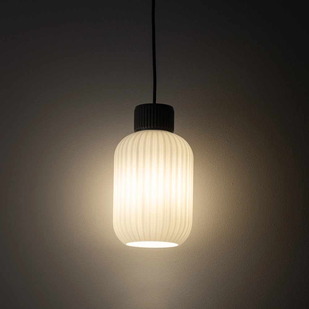 Hanglamp Aurora grijs Ø 14cm Lyora 5903139119696