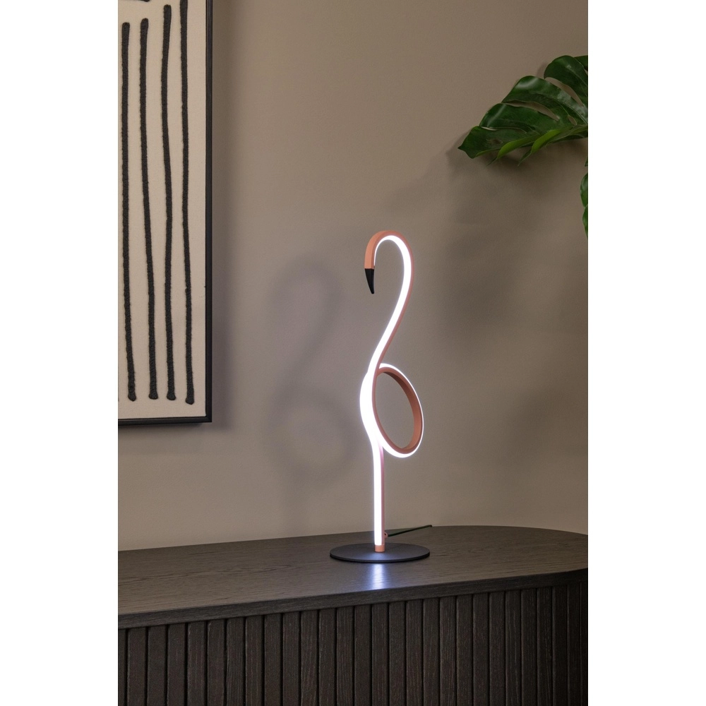 Tafellampje Flamingo roze Lucide 5411212051752