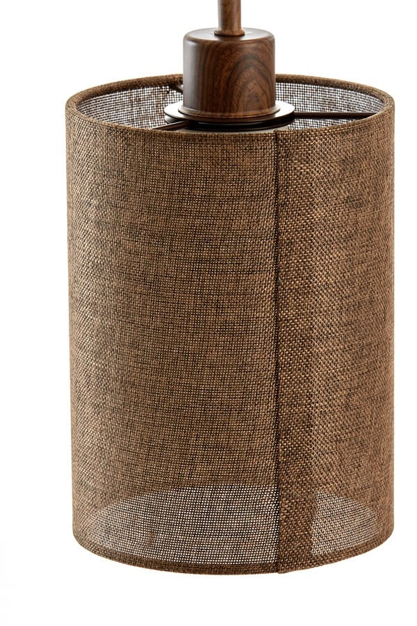 Japandi tafellamp Donio donkere  hout print Light & Living 8717807759582