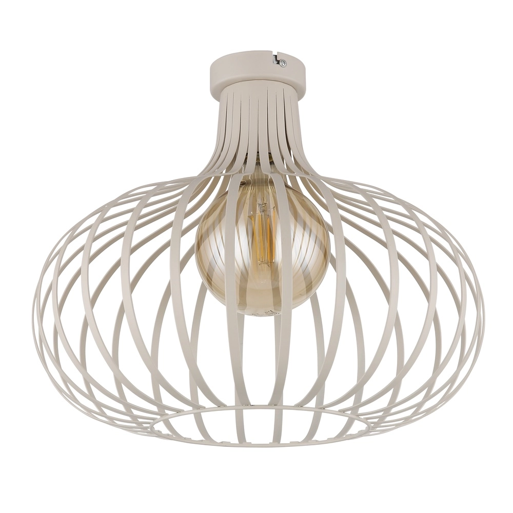 Plafondlamp Mateo zand bruin Globo 9007371516889