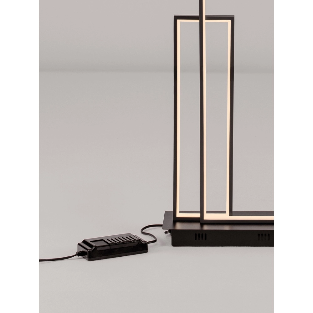 Vloerlapm Alis design zwart Lyora 5212017468710