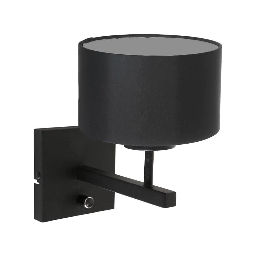 Zwart slaapkamer wandlamp Stanger Zwart slaapkamer wandlamp Stanger