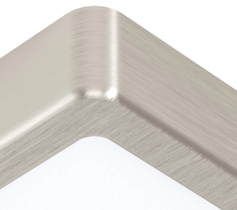 Vierkante plafondlamp Fueva 5 16cm - 4000K RVS Eglo 9002759992521