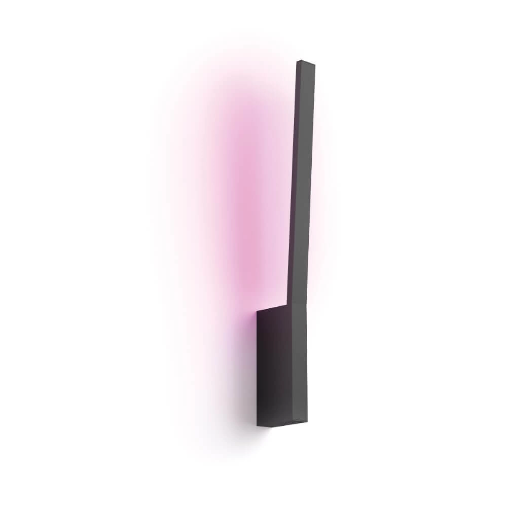 Wandlamp Backlight Hue Liane - White and Color zwart Philips 8719514343429