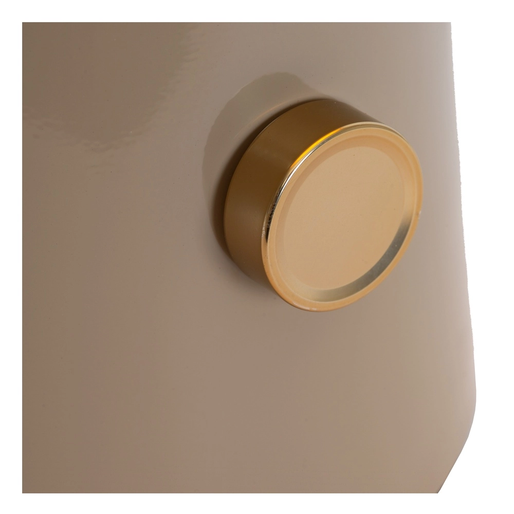 Tafellamp Barone taupe Ø 38cm Lucide Vibes 5411212650115