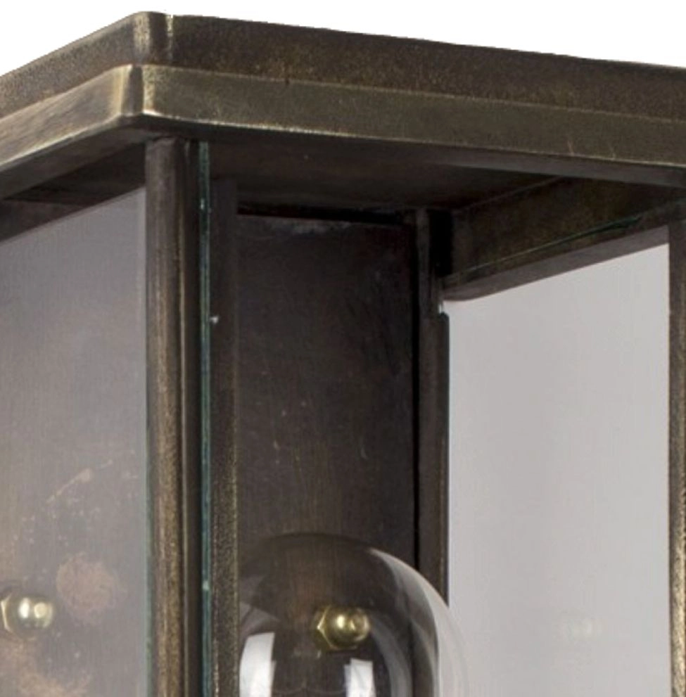 Stijlvolle buitenlamp Capital brons KS Verlichting 8714732660303