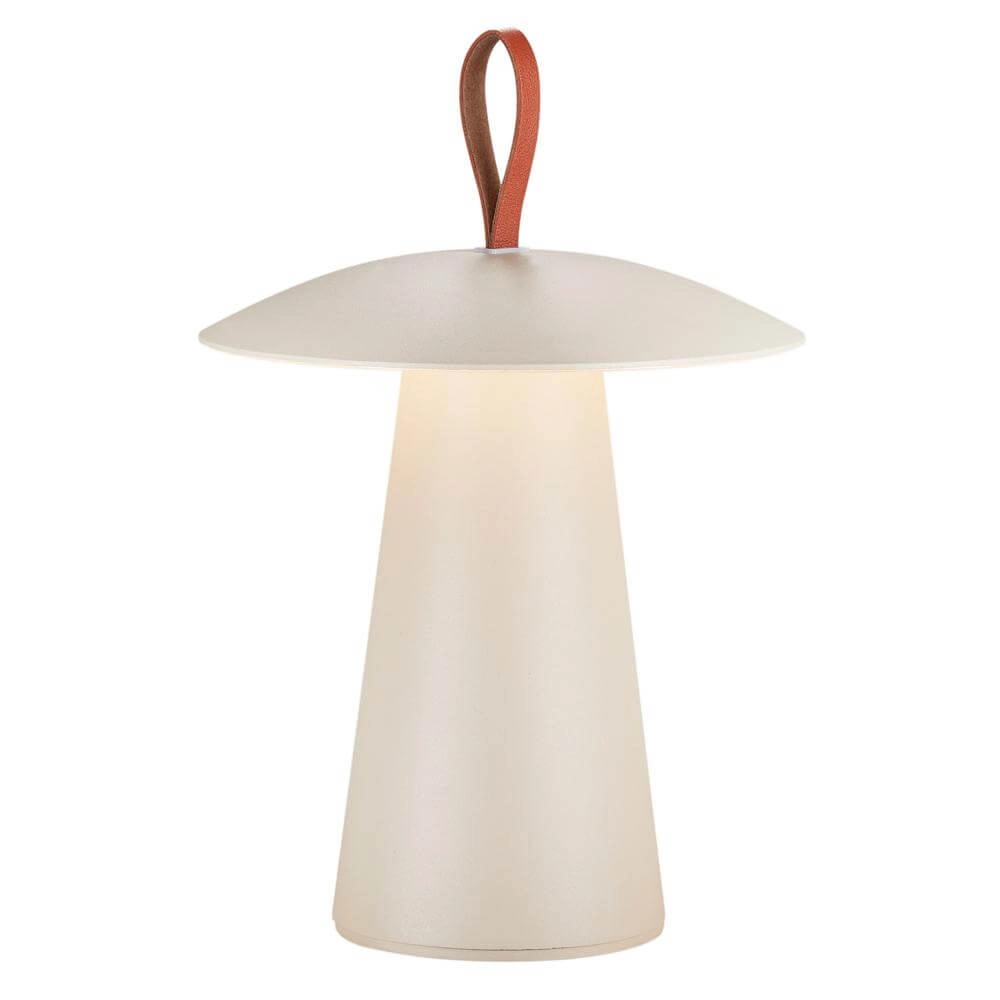 Design tafellamp Ara To-Go oplaadbaar zandkleurig Design tafellamp Ara To-Go oplaadbaar zandkleurig