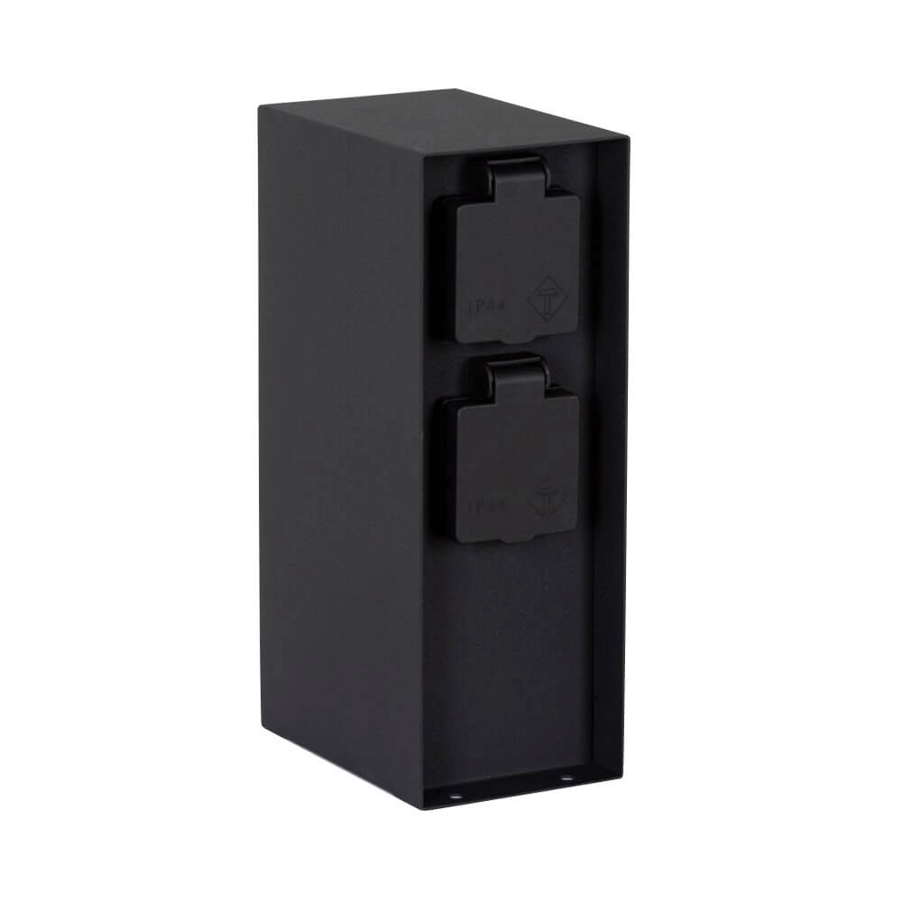 Stopcontact paal Contact 3x schemersensor KS Verlichting 8714732773607