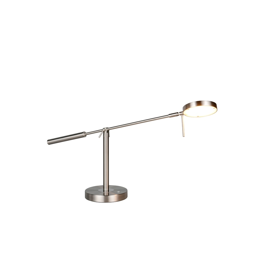 Bureaulamp Monza nikkel Trio 4017807693263