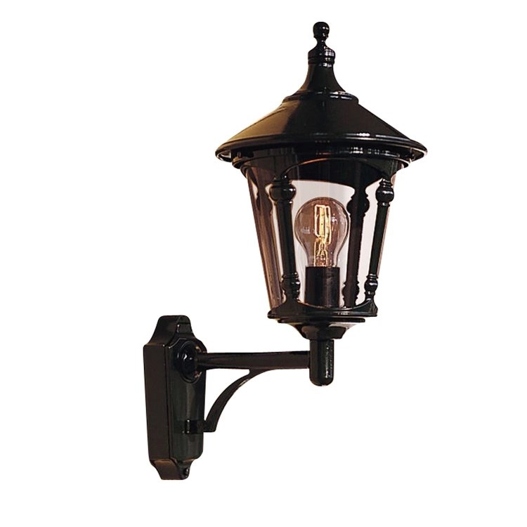 Klassieke muurlamp Virgo Up Antiek groen