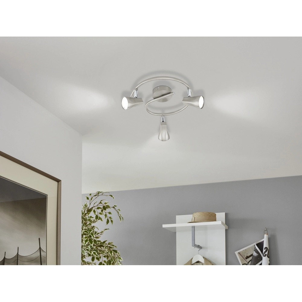 Opbouwspot Tiberio 1 3-lichts Eglo 9002759978259