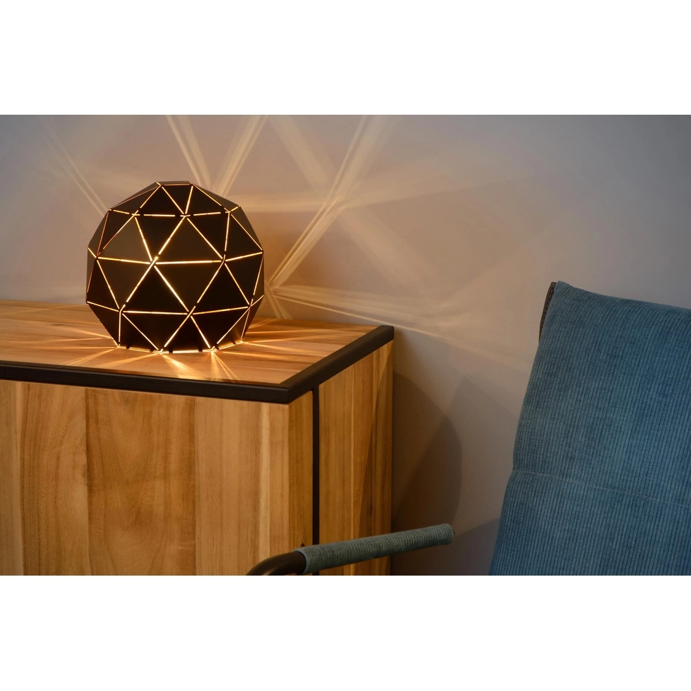Moderne tafellamp Otona zwart Lucide 5411212210807