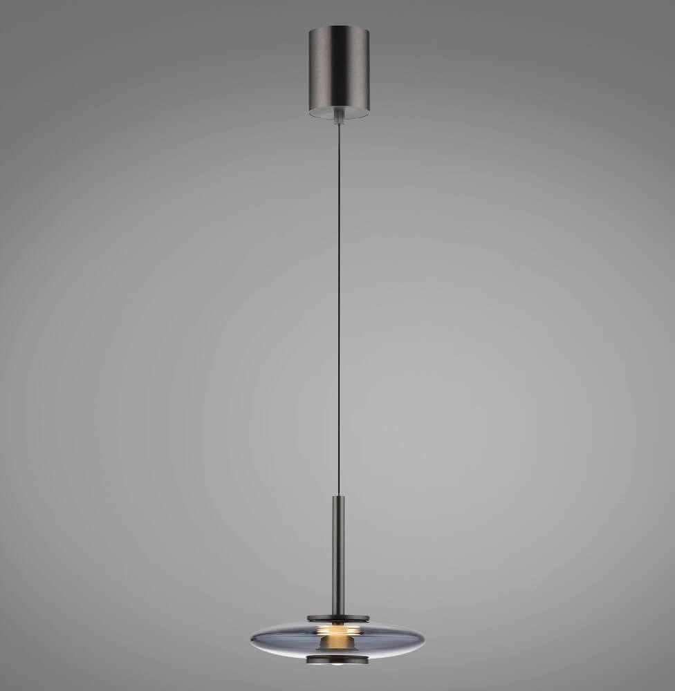Design hanglamp Pure Vitrum grijs Paul Neuhaus 4012248383957