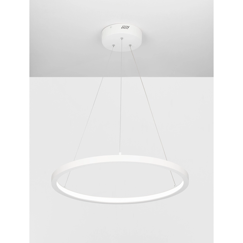 Witte hanglamp Empatia design enkel Witte hanglamp Empatia design enkel