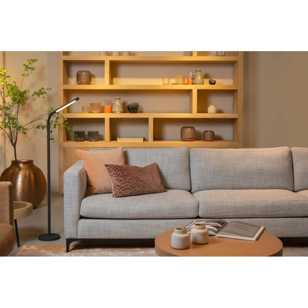 Oplaadbare leeslamp Gilly zwart Lucide 5411212361189