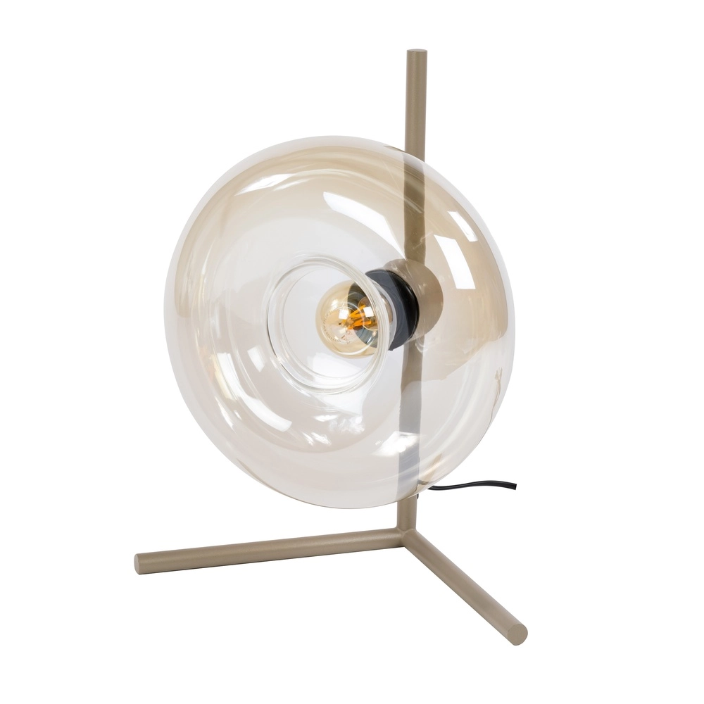 Moderne tafellamp Soll zand bruin