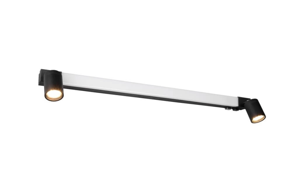 Spiegellamp Enrico 90cm - zwart Trio 4017807615654