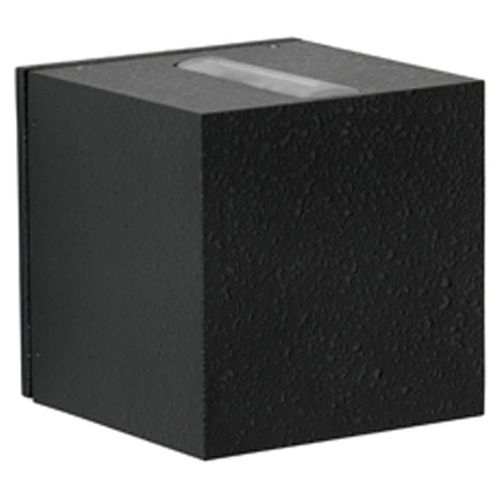 Up down light outdoor Lino 10,5cm - zwart Up down light outdoor Lino 10,5cm - zwart