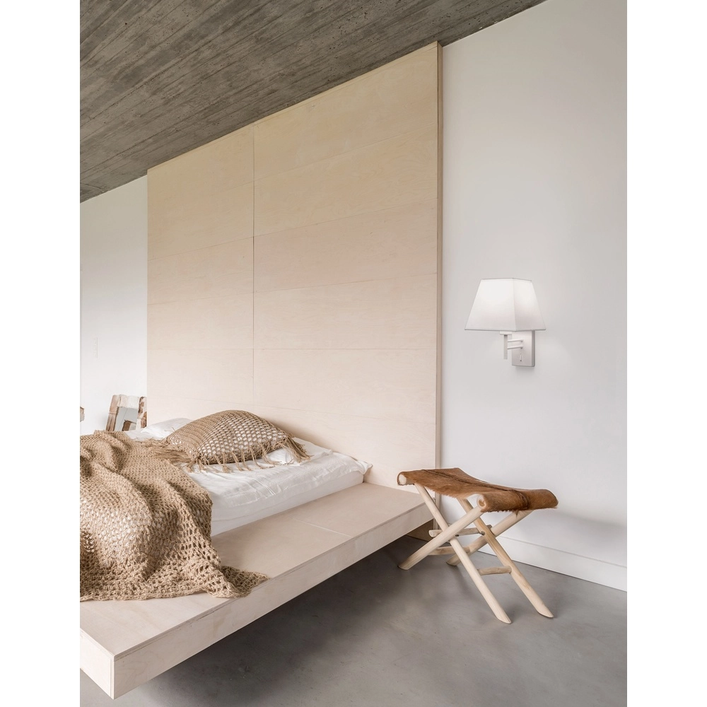 Wandlamp Logan wit Wandlamp Logan wit