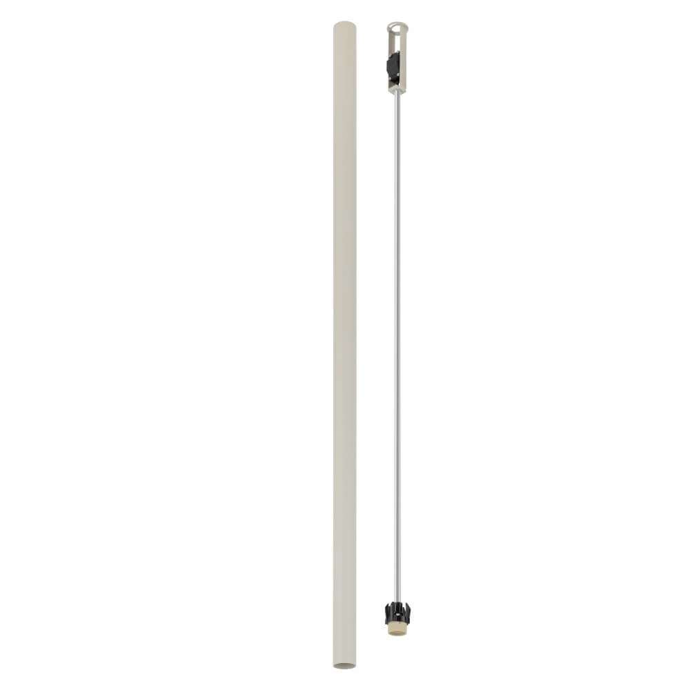 Lange opbouwspot Fourty XL 110cm - lichtgrijs Lyora 5903139108980