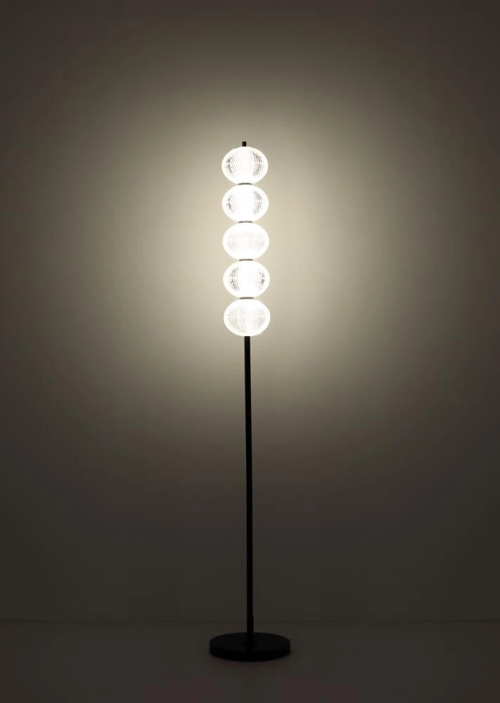 Unieke vloerlamp Ceps zwart Globo 9007371455546