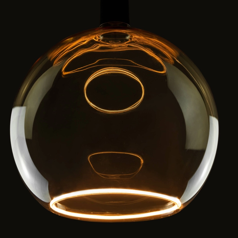 Design lichtbron Floating goud - 5W - E27 - 350lm - 2200K - Ø 30cm