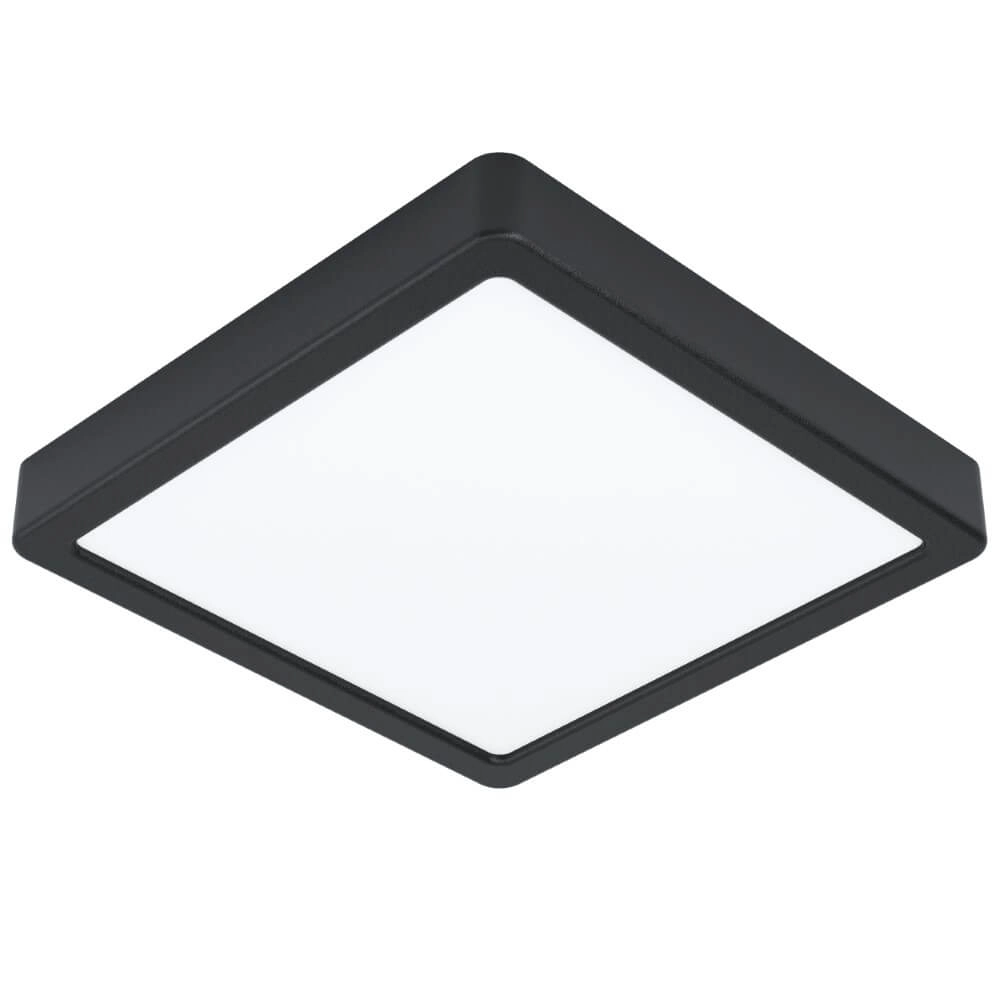 Plafonnière Zigbee Fueva-Z 21x21cm zwart Eglo 9008606225651