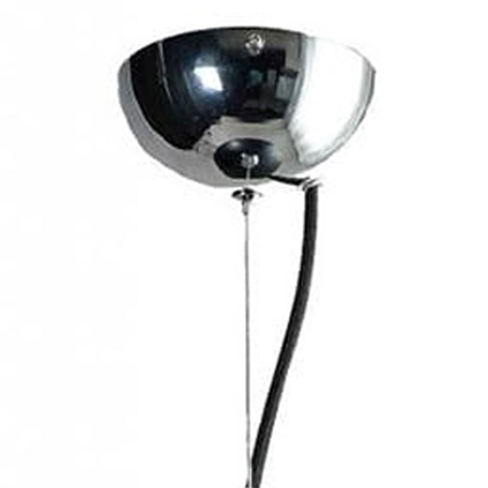 Stoere hanglamp Mezzo Tondo 70cm zwart met goud ETH 8718226342201