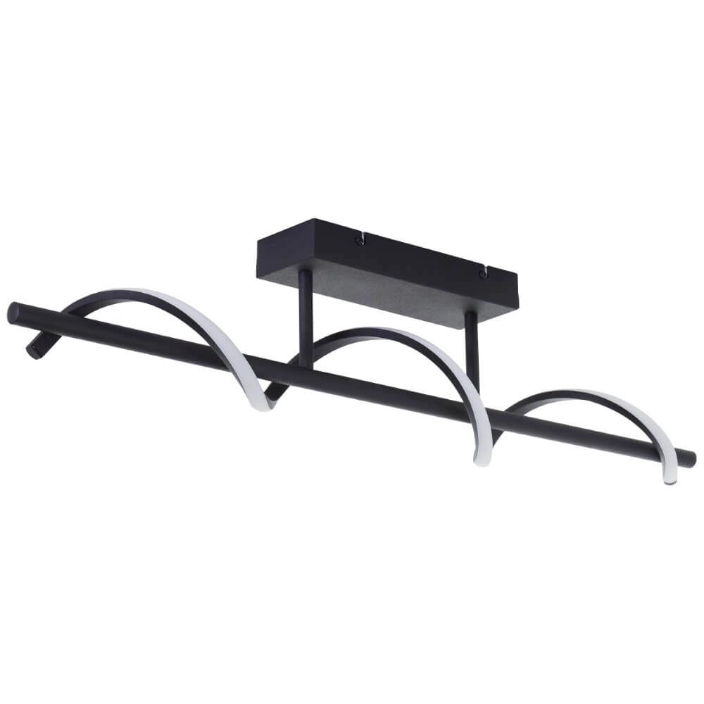 Design plafondlamp Eunice zwart Brilliant 4004353425493