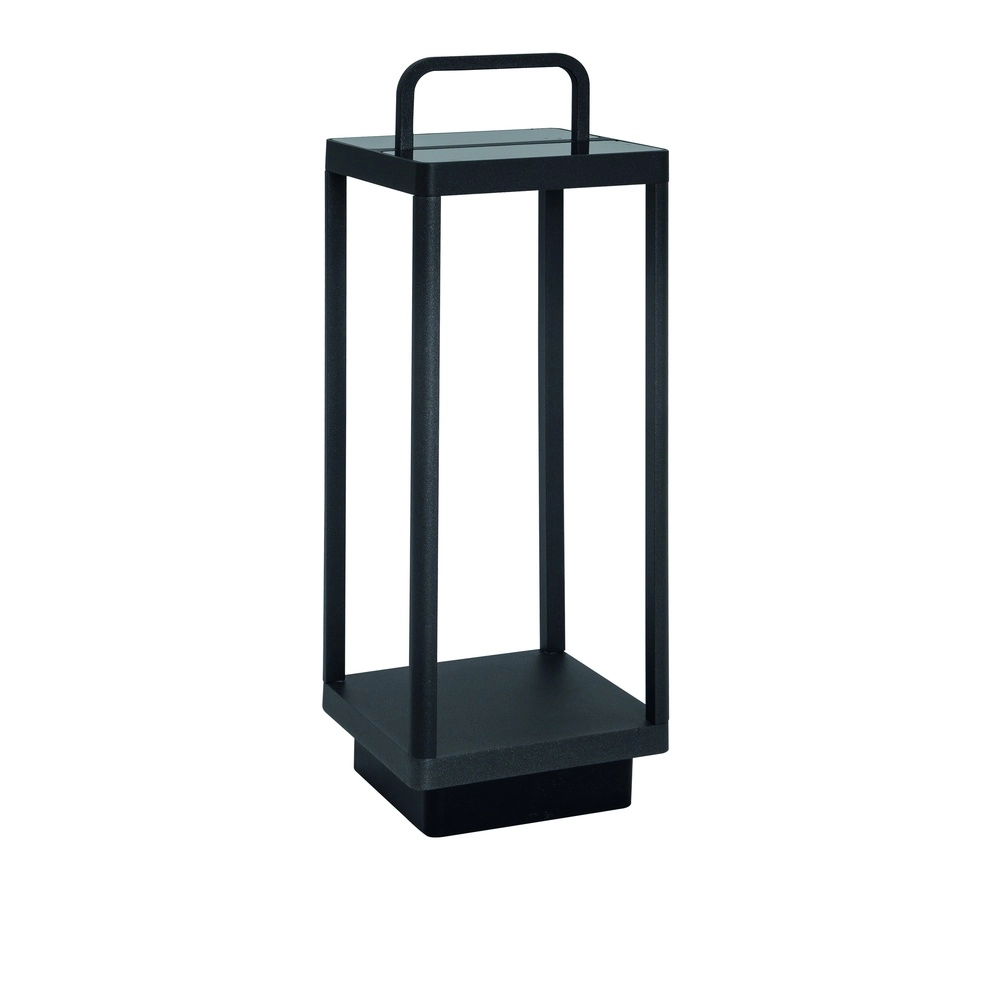 Solar tafellamp Bali 51cm antraciet Lyora 5212017428660