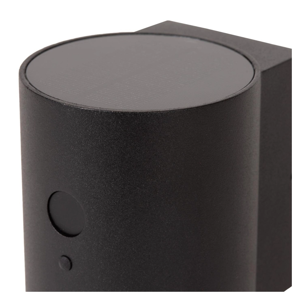 Design wandspot Perth solar zwart Lucide 5411212152121