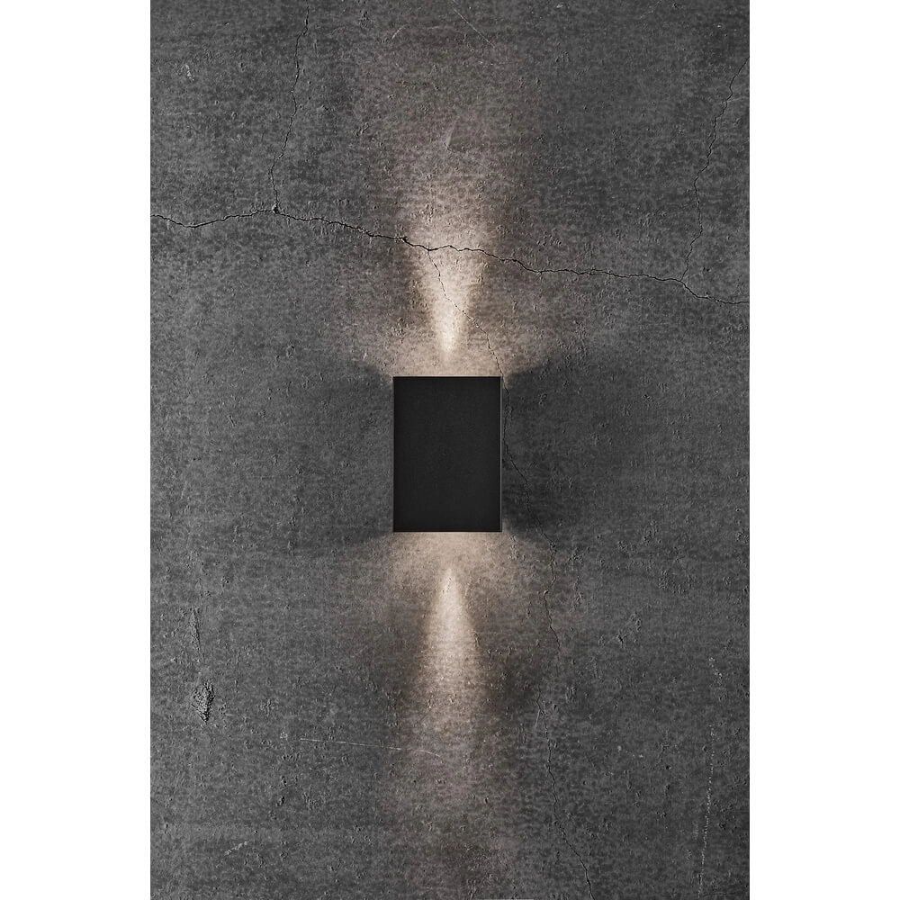 Wandlamp zwart Fold strak design Nordlux 5704924000539