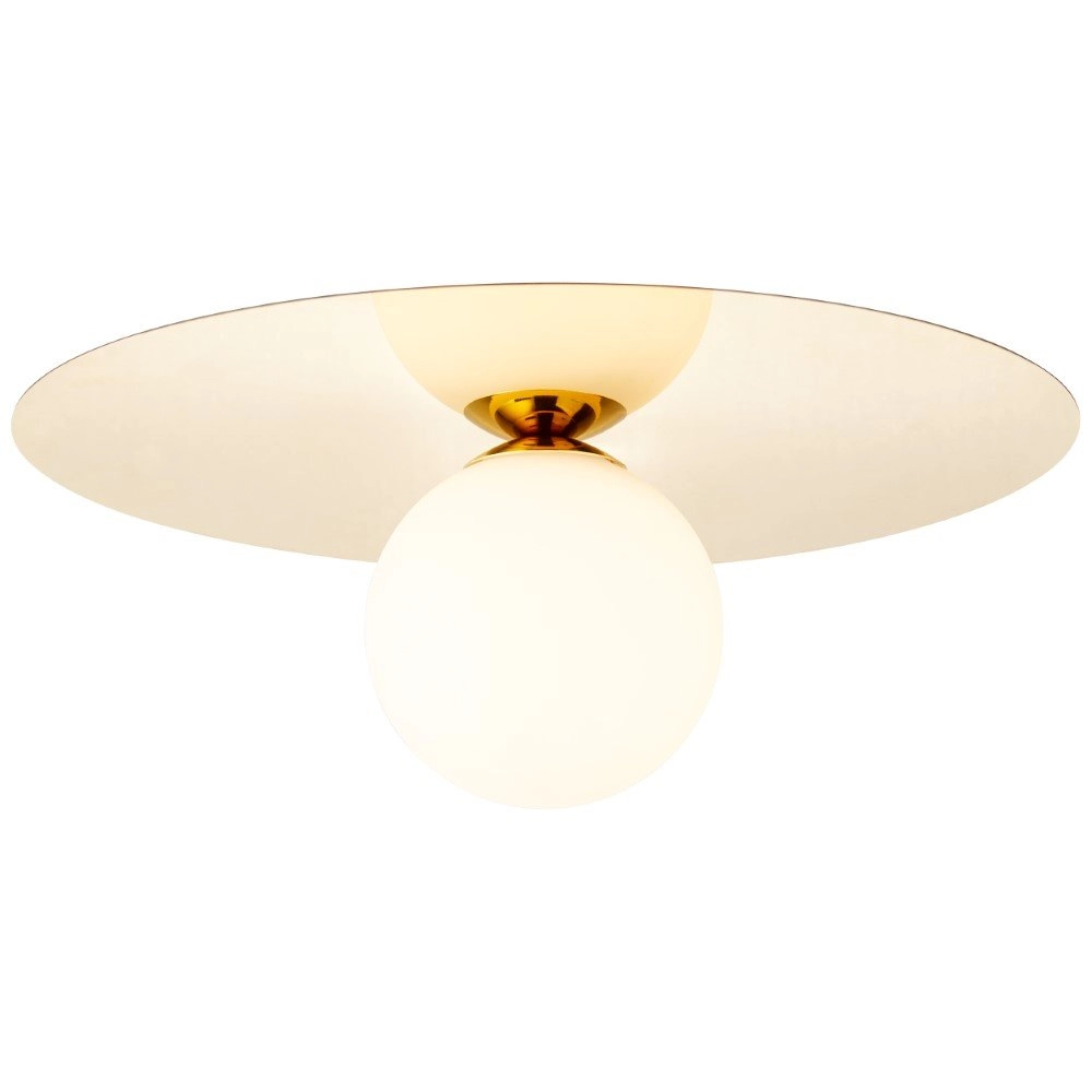 Ø 30cm plafondlamp Zon goud