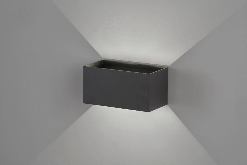 Led wandlamp Wallo zwart Fischer & Honsel 4003694305167