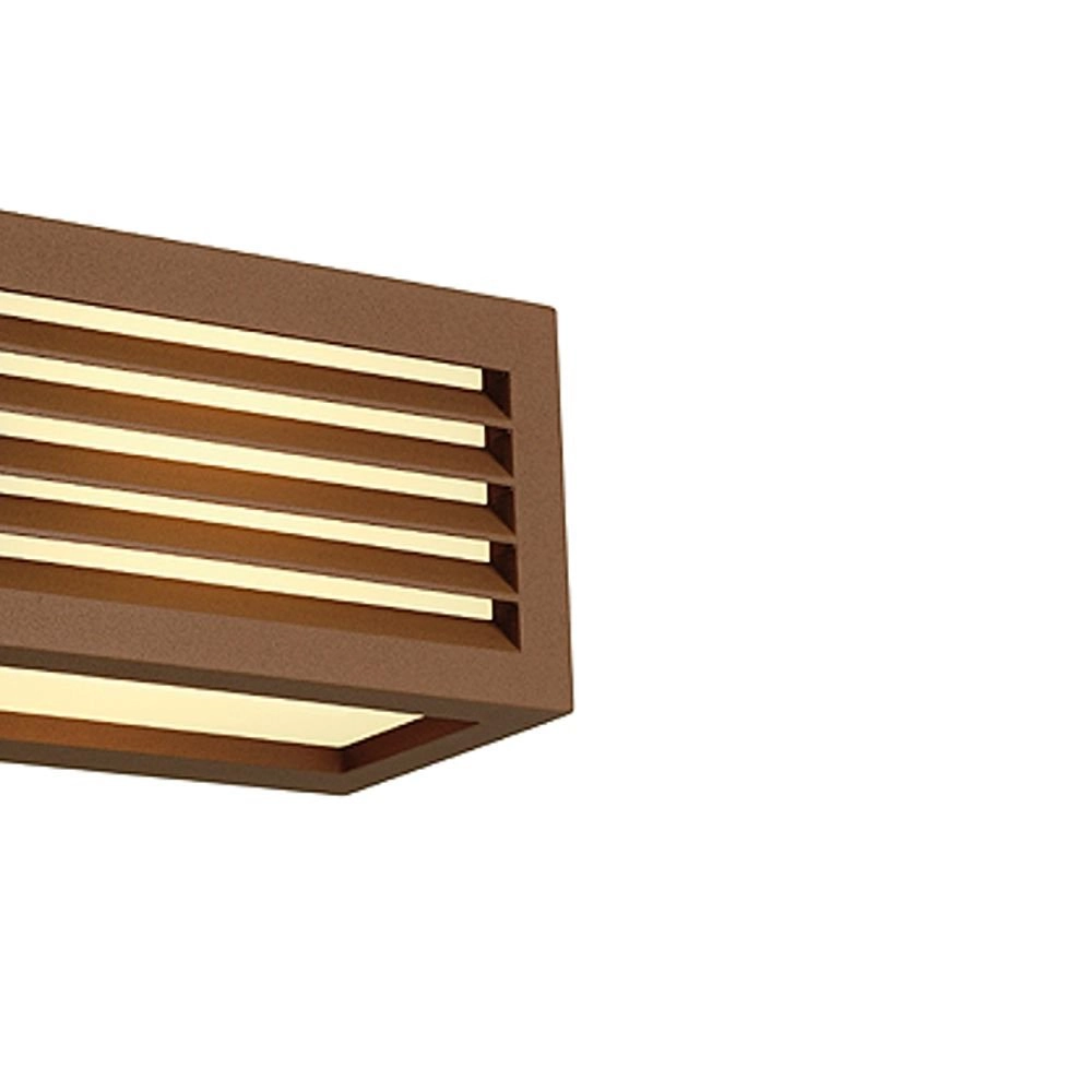 Buitenlamp Box L E27 roestbruin SLV 4024163129381
