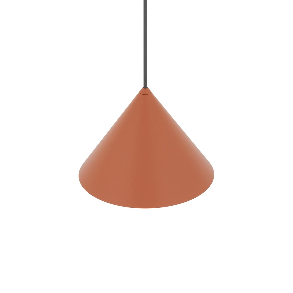 Design hanglamp Zenith terracotta Ø 20,5cm Lyora 5903139114905