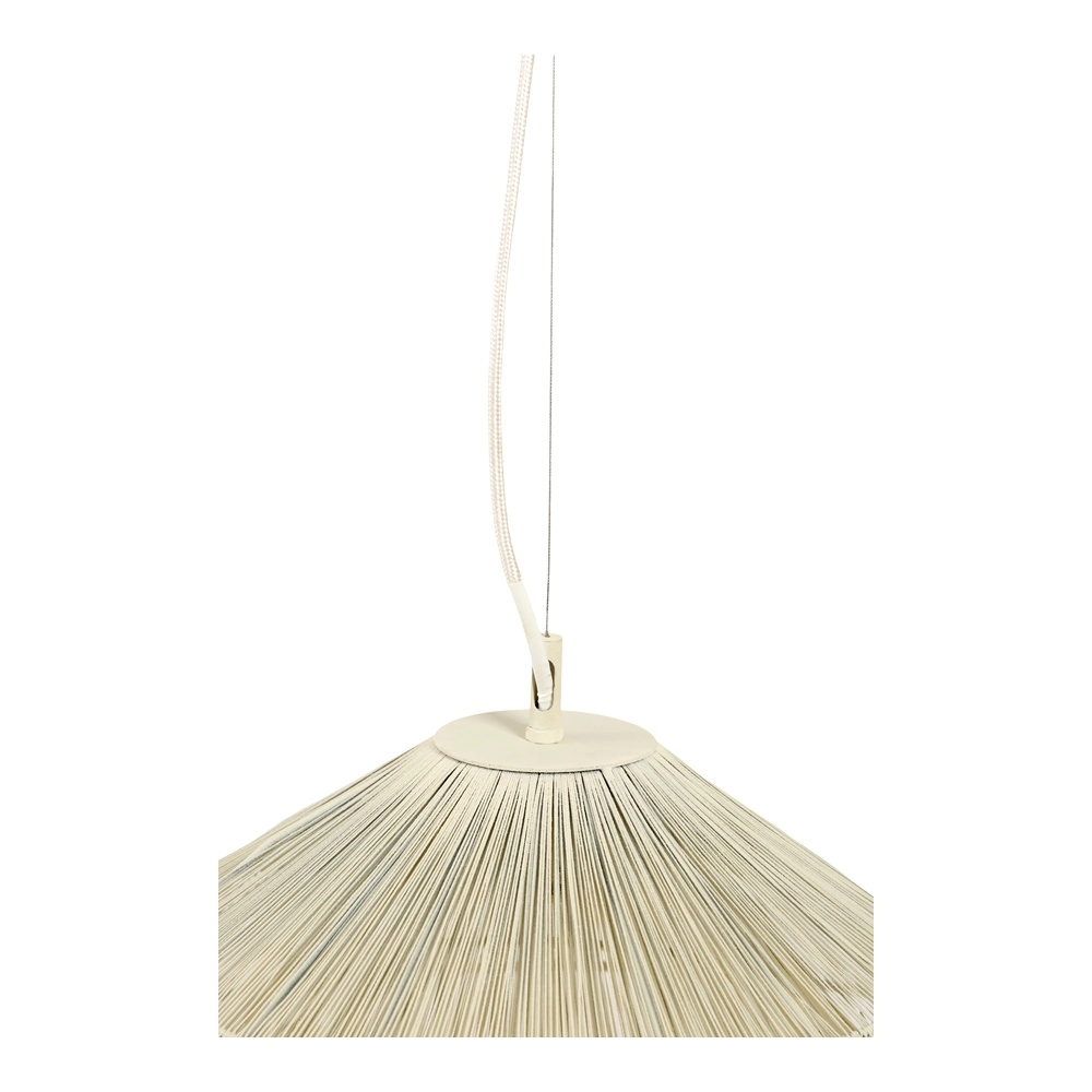 Japandi hanglamp Alameda wit Ø 56cm Light & Living 8717807778781