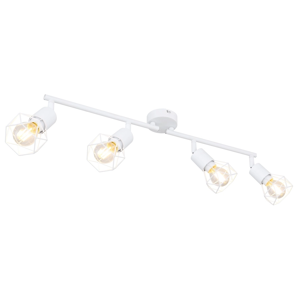 Plafondlamp Xara I 4-lichts wit