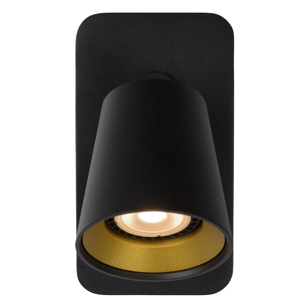 Bedlampje Turnon dim to warm zwart Lucide 5411212092502