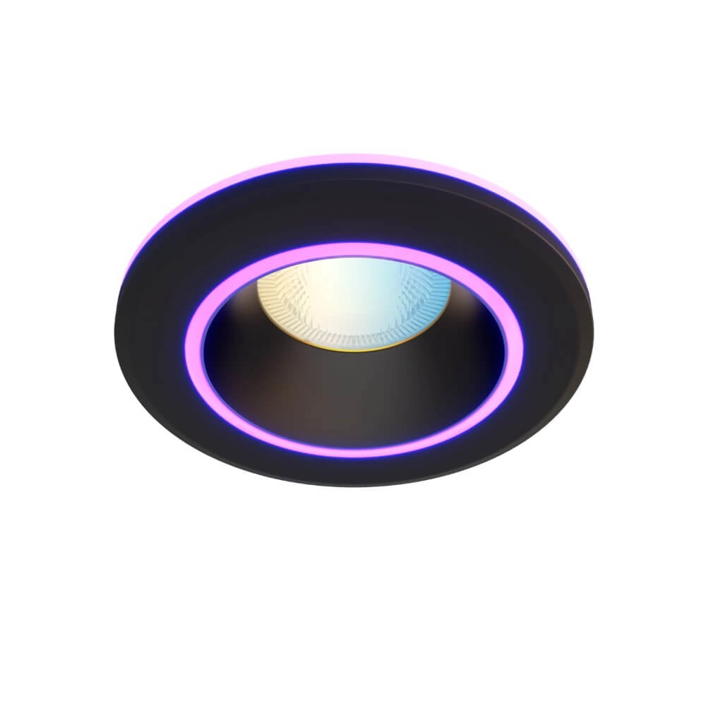 Smart inbouwspot Halo zwart Smart inbouwspot Halo zwart