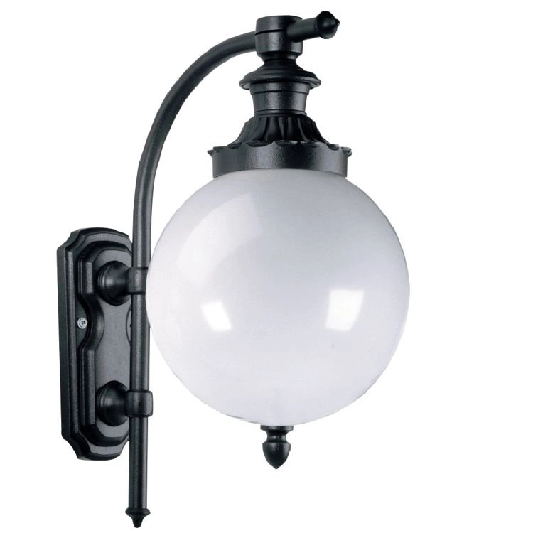 Klassieke bollamp Madeira zwart Klassieke bollamp Madeira zwart
