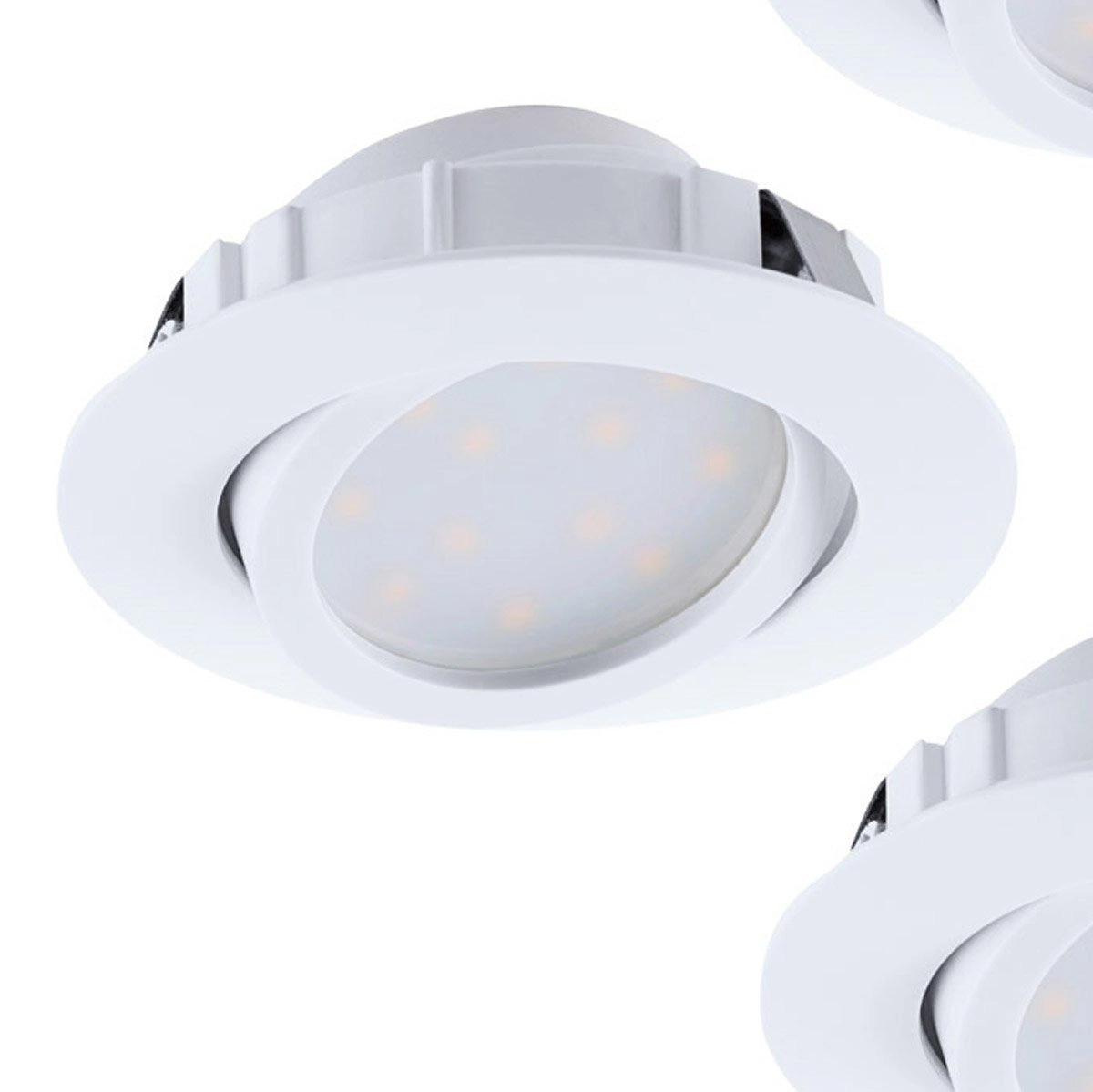 Led plafondspot Pineda Round (3x) 3x4,9w - 3000K - 8,4cm wit Eglo 9002759958510