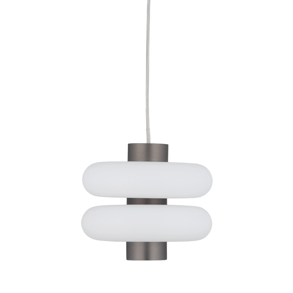 Design hanglamp Lunari Led Ø 16cm grijs Lyora 5903139119818