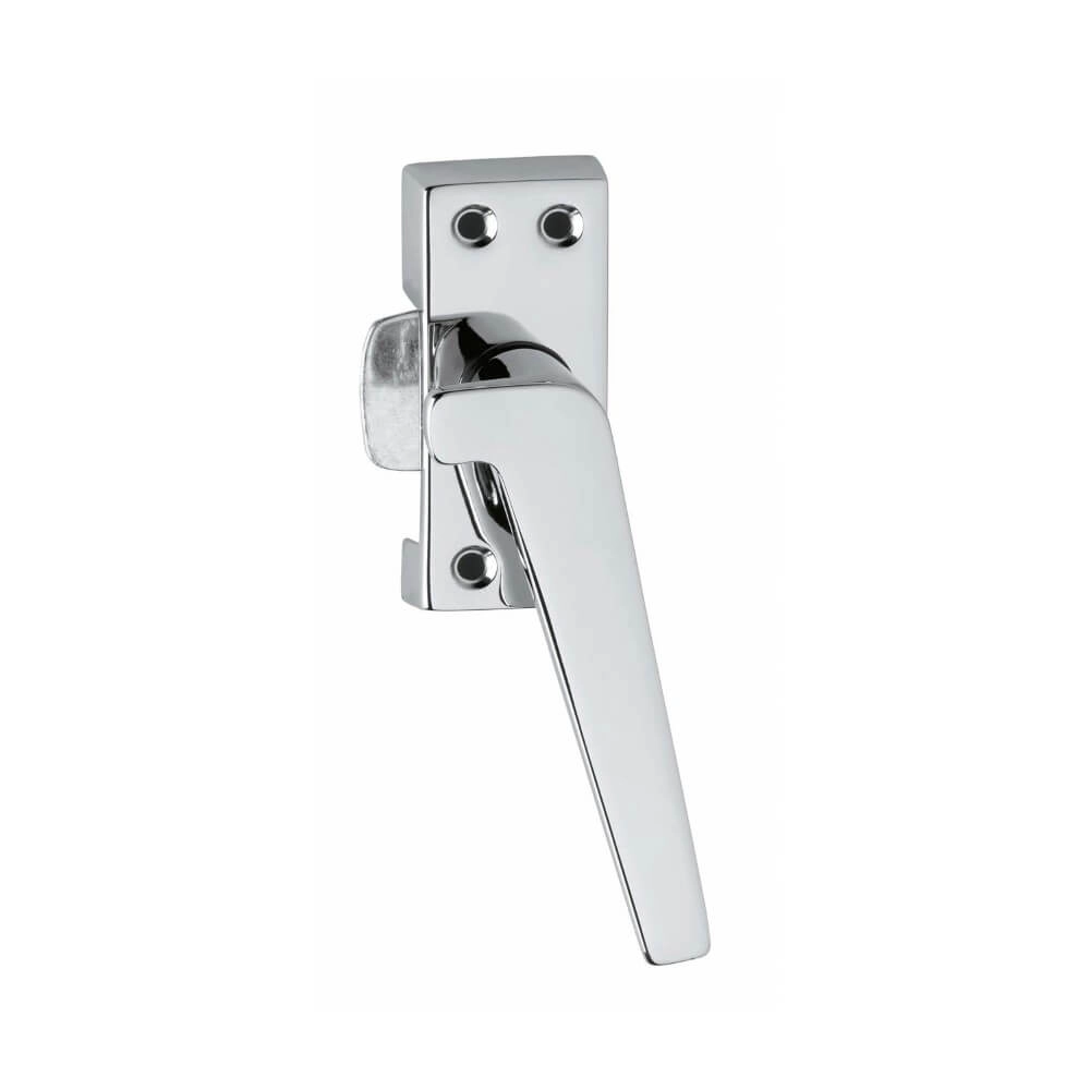 Raamsluiting Fixon met nok rechts chroom Raamsluiting Fixon met nok rechts chroom