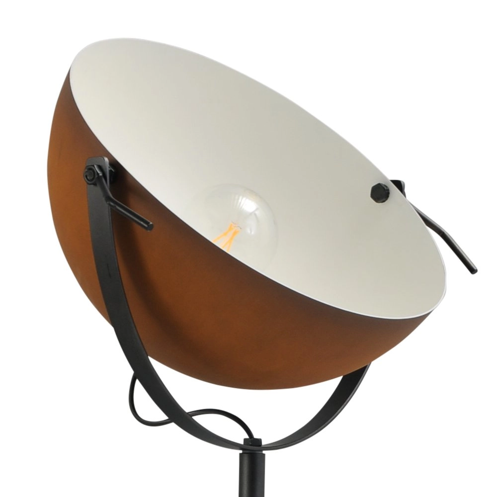 Roestbruine vloerlamp Larino Masterlight 8718121154688