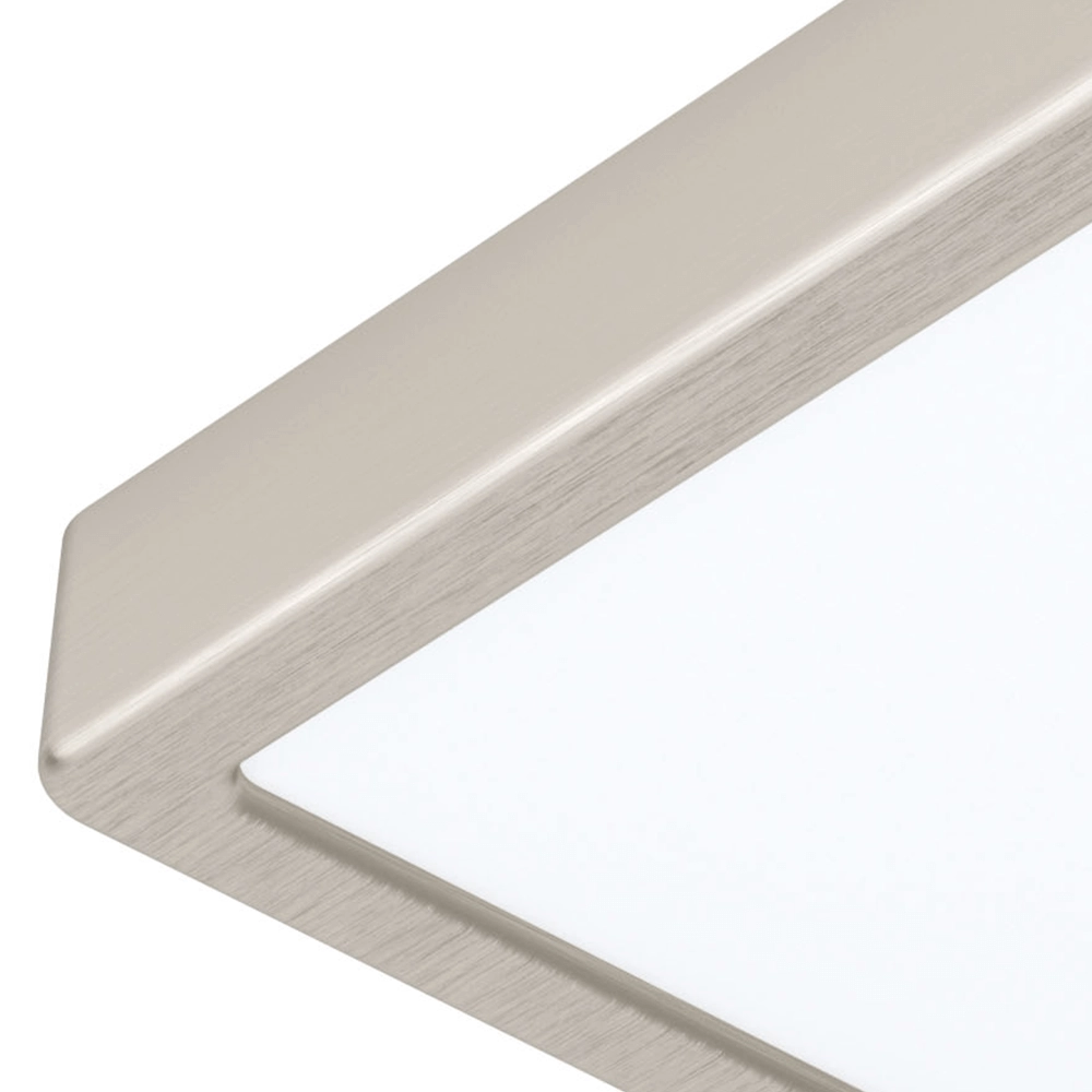 Plafonnière Zigbee Fueva-Z 21x21cm RVS Eglo 9008606225705