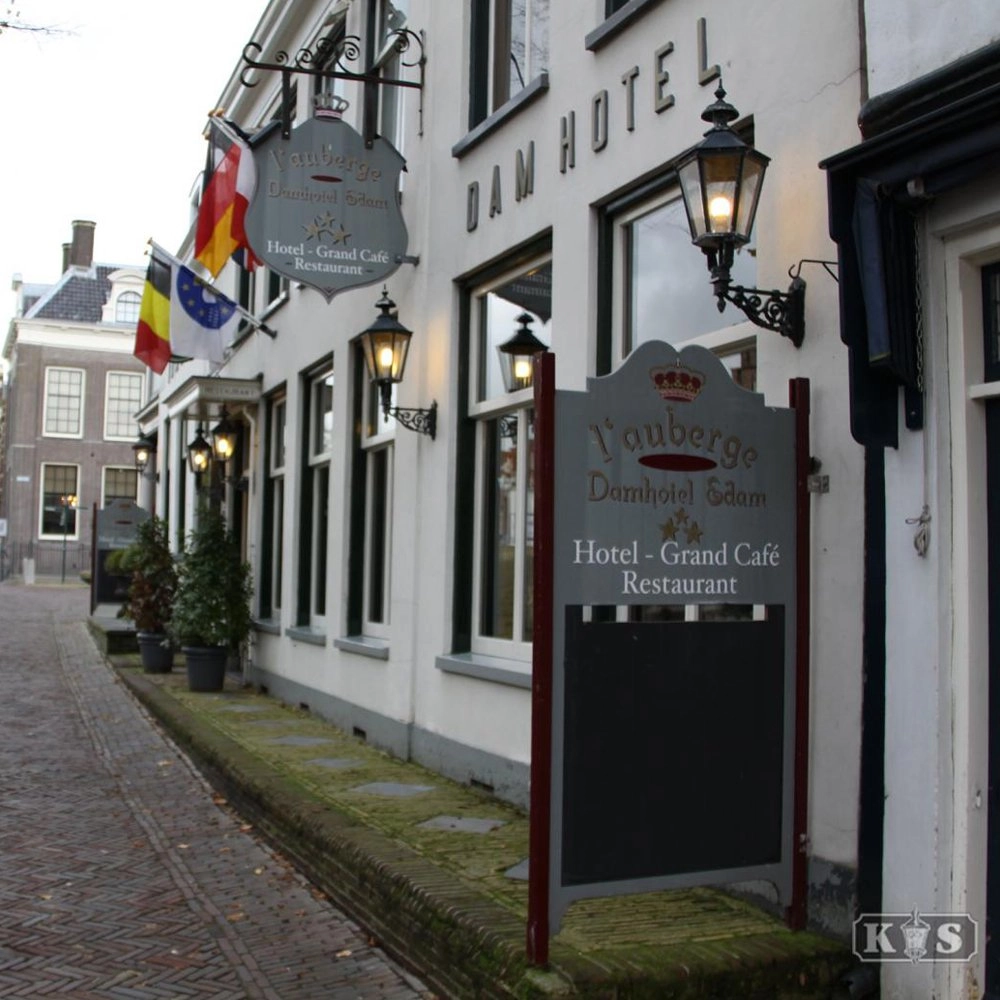 Wandlamp nostalgische stijl Weesp zwart KS Verlichting 8714732120746