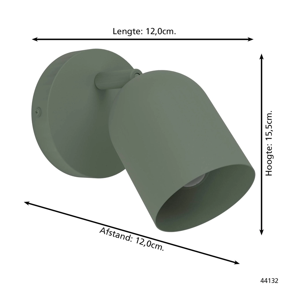 Design wandlamp Tilston groen Eglo 9008606359653